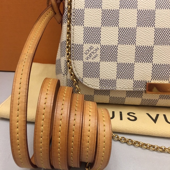 ❌SOLD❌Louis Vuitton Favorite PM Damier Azur Bag - Picture 3 of 8